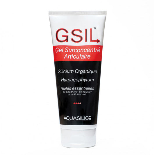 Aquasilice Gsil 200 ml Gel articulaire GSA  Silicium Harpagophytum - Beauty Care  Store