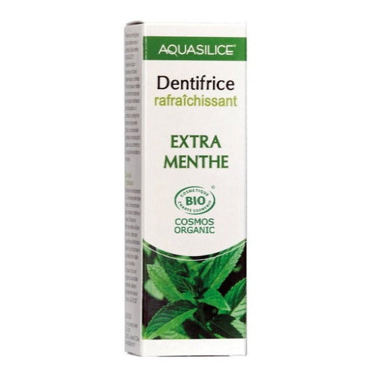 Aquasilice dentifrice  Bio Extra-menthe 50 ml - Beauty Care  Store