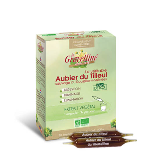 La Gravelline-Aubier du Tilleul Bio-30 ampoules de 10 ml - Beauty Care  Store