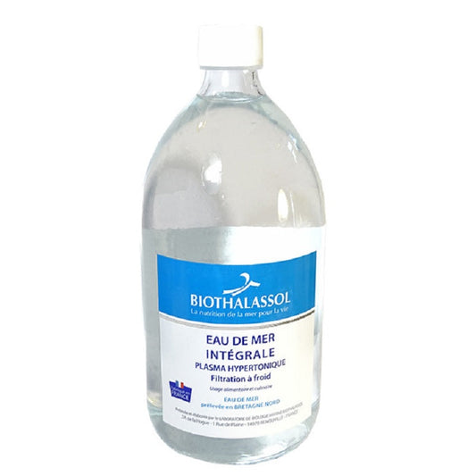 Biothalassol Eau de mer intégrale hypertonique 500 ml - Beauty Care  Store