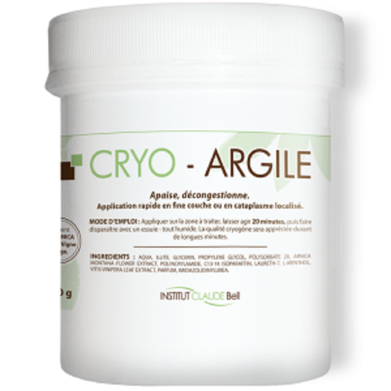 Institut Claude Bell- Cryo Argiles-Articulations-Pot de 500g - Beauty Care  Store