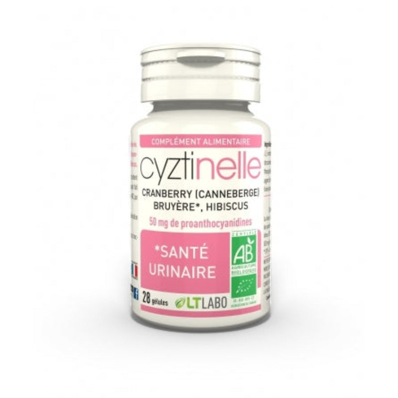 Cyztinelle Bio et Vegan LT Labo 28 gélules- Confort urinaire - Beauty Care  Store