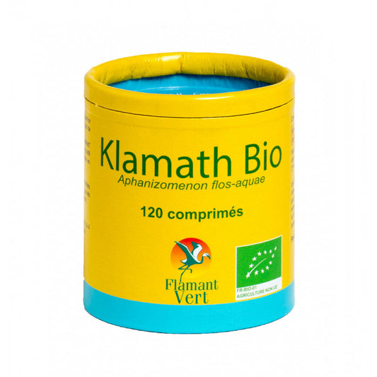 Flamant Vert Klamath Bio 120 comprimés - Beauty Care  Store