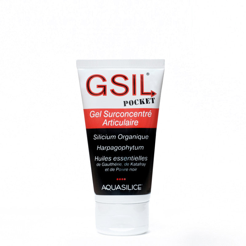 Aquasilice Gel confort articulation GSIL Pocket 50 ml - Beauty Care  Store