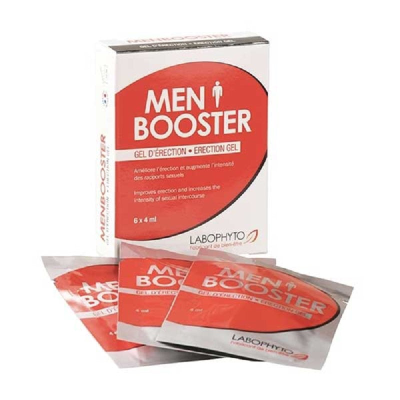 Labophyto Menbooster gel d'erection 6 dosettes - Beauty Care  Store