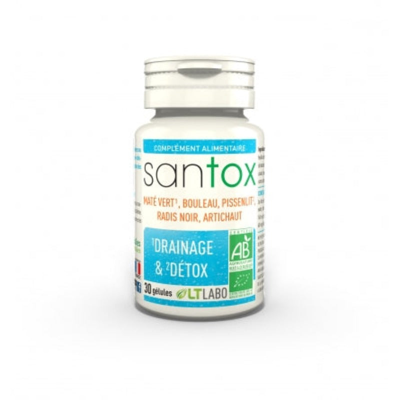 Santox LT Labo complément alimentaire pour le drainage et la detox