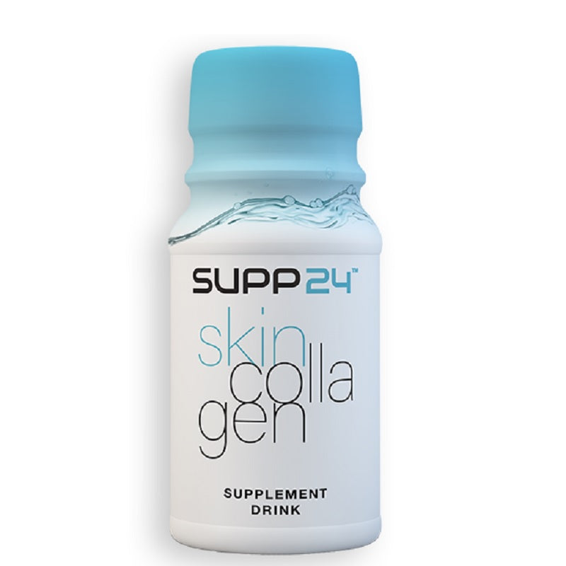 Supp24 Skin Collagen Shoot Collagène buvable 60 ml X12 gout fraise - Beauty Care  Store