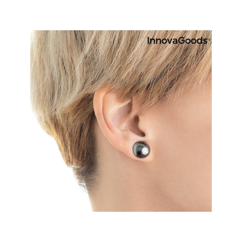Slimagnetic Boucles d'oreilles amincissantes biomagnétiques avec points de pression - Beauty Care  Store