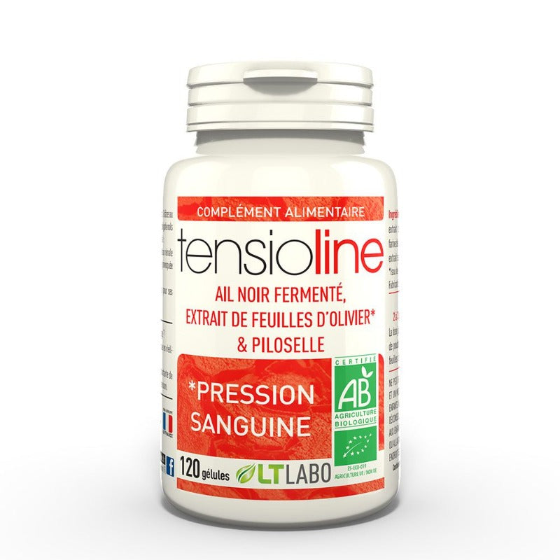 Pour aider à contrôler votre pression sanguine, utilisez Tensioline, un complément alimentaire Bio fabriqué en France par LT Labo et au meilleur prix sur Beautycarestore